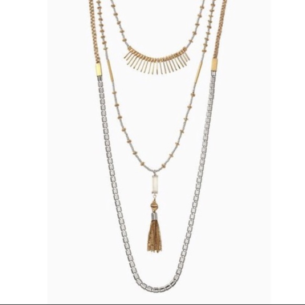 Stella & Dot Riad 3 in 1 Necklace.
